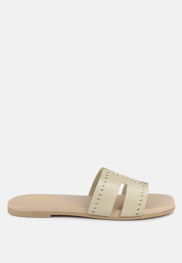 Ivanka Cut Out Slip On Sandals-0