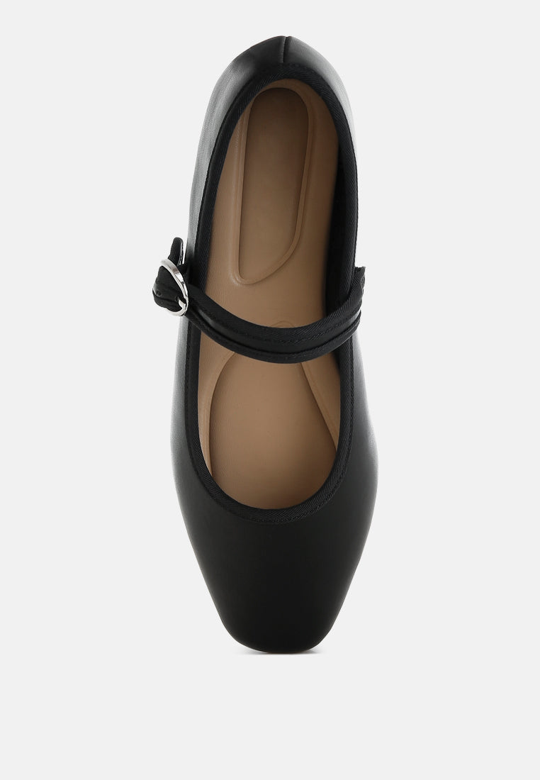 Iker Classic Pin Buckle Ballerinas-3