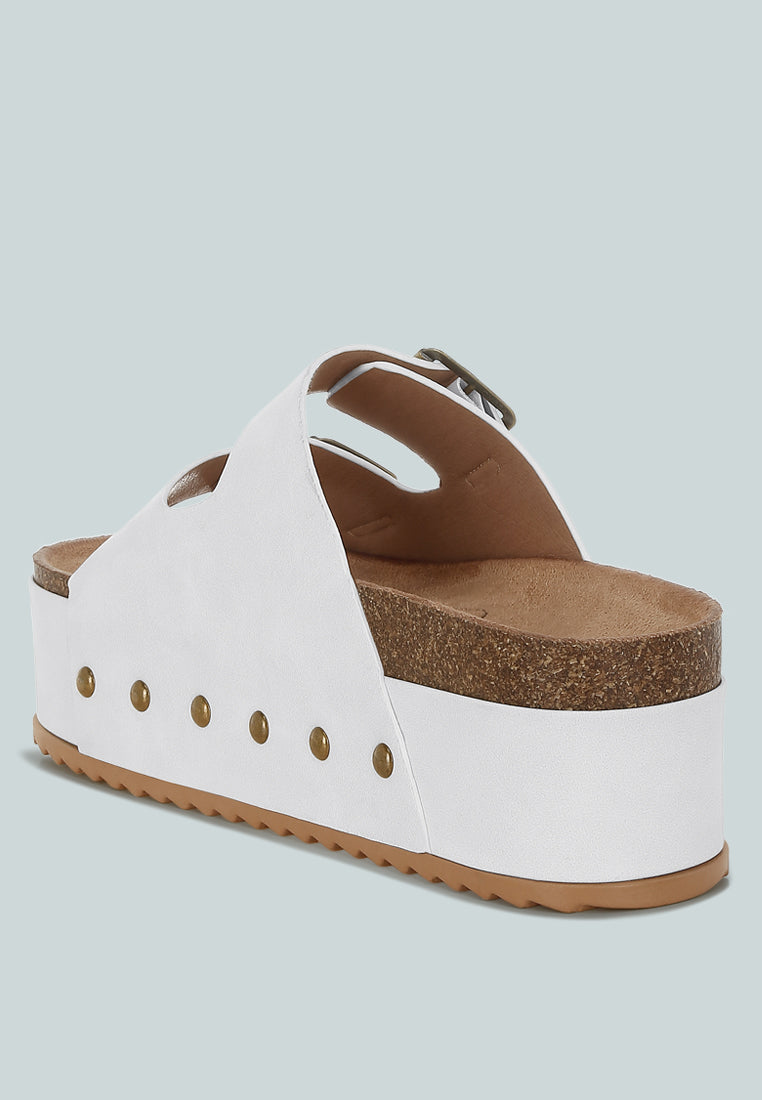 Impala Studded Faux Leather Slip Ons-3