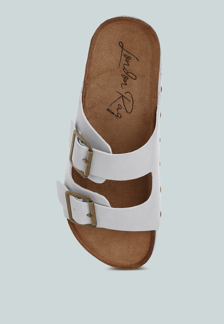Impala Studded Faux Leather Slip Ons-4