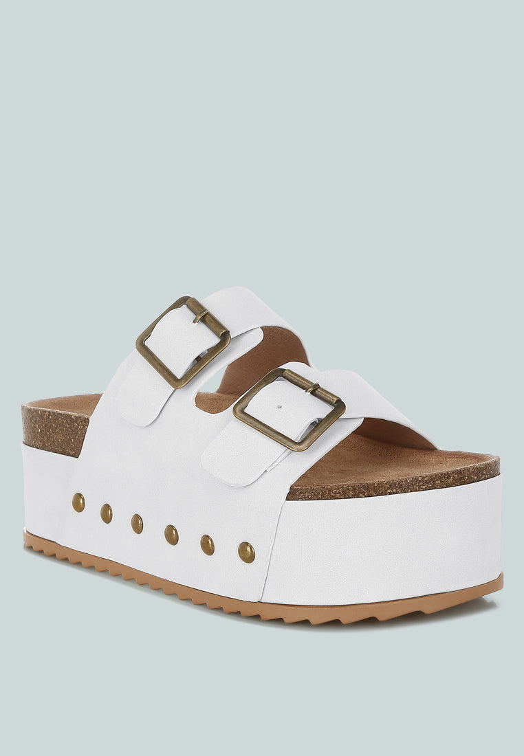 Impala Studded Faux Leather Slip Ons-2