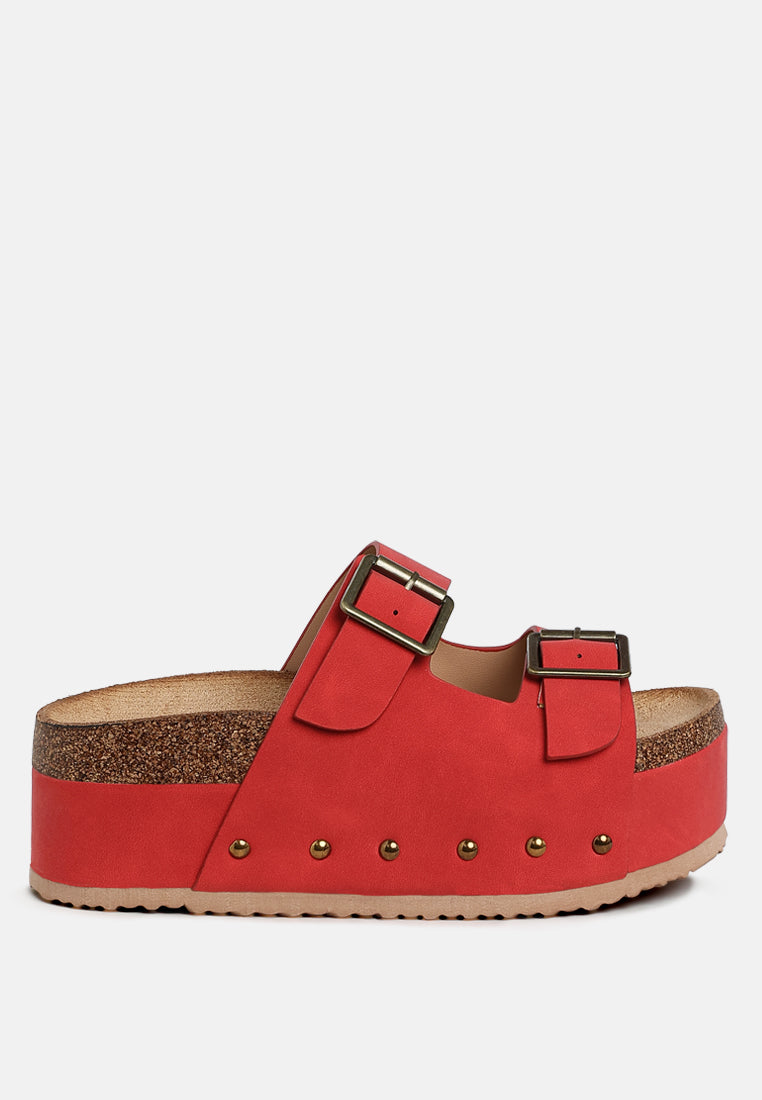 Impala Studded Faux Leather Slip Ons-7