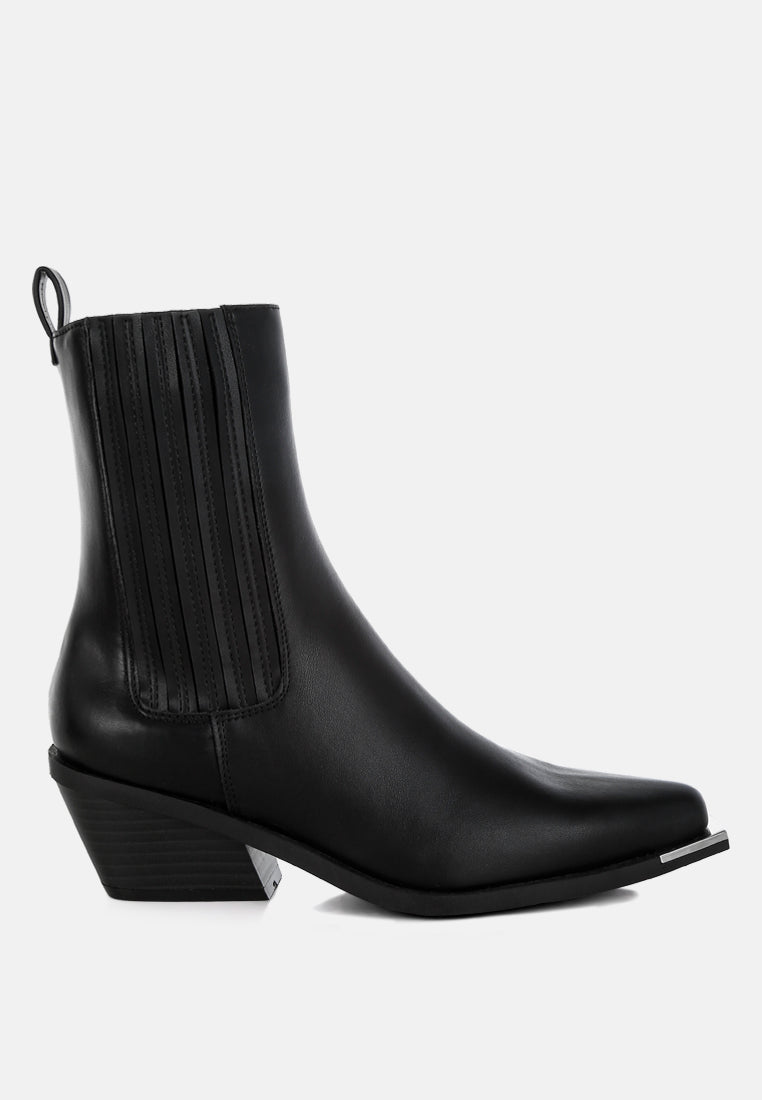 Jeffers High Ankle Chelsea Boots-0
