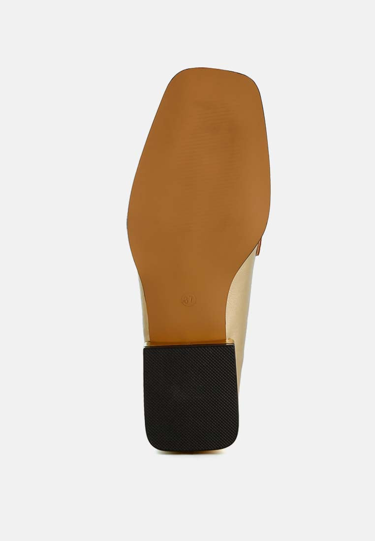 Jongs Metallic Penny Loafers-4