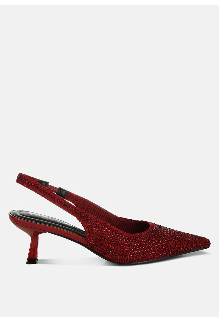 Julep Rhinestone Slingback Sandals-6
