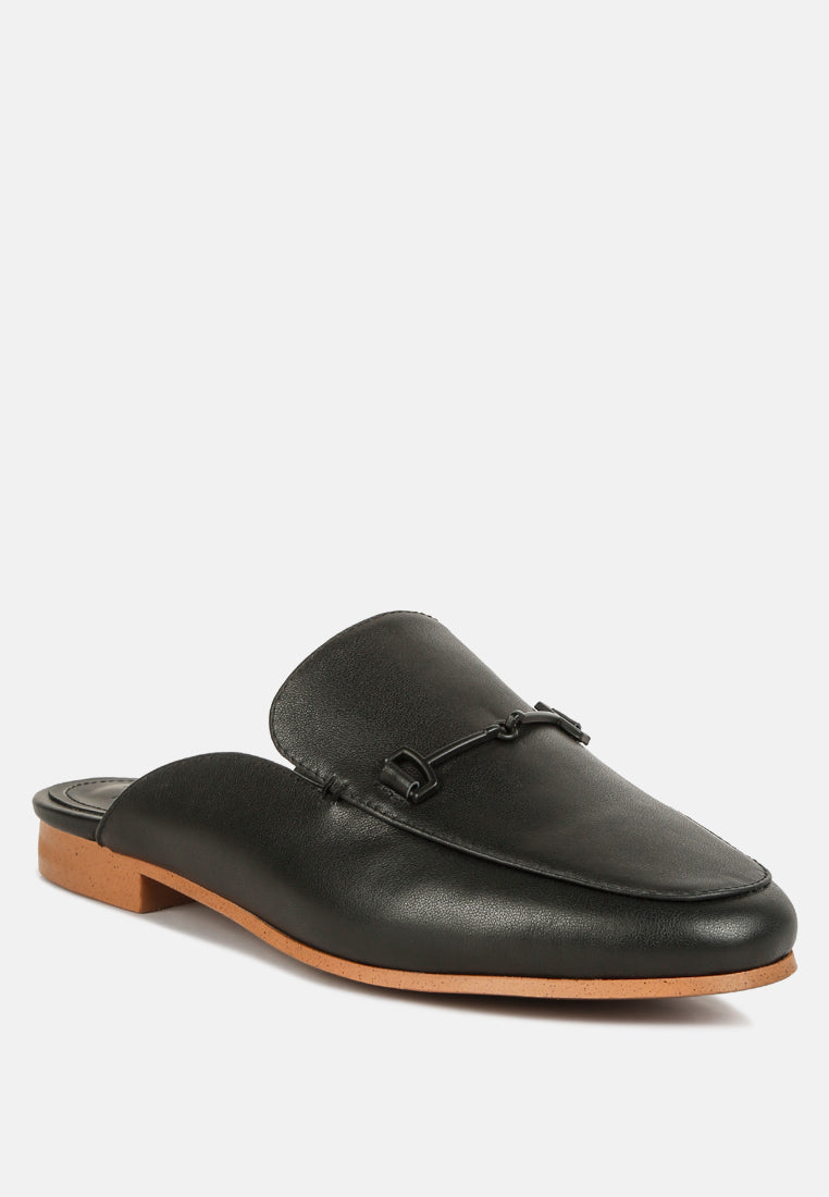 Kristy Horsebit Embellished Mules-1