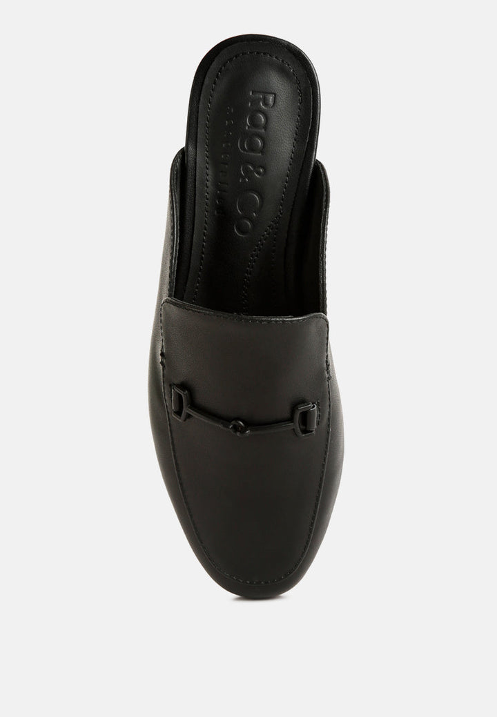 Kristy Horsebit Embellished Mules-3