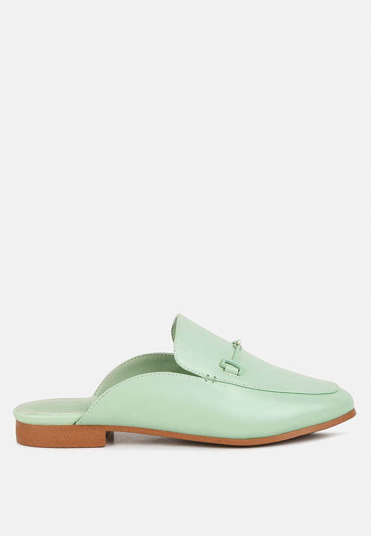 Kristy Horsebit Embellished Mules-6