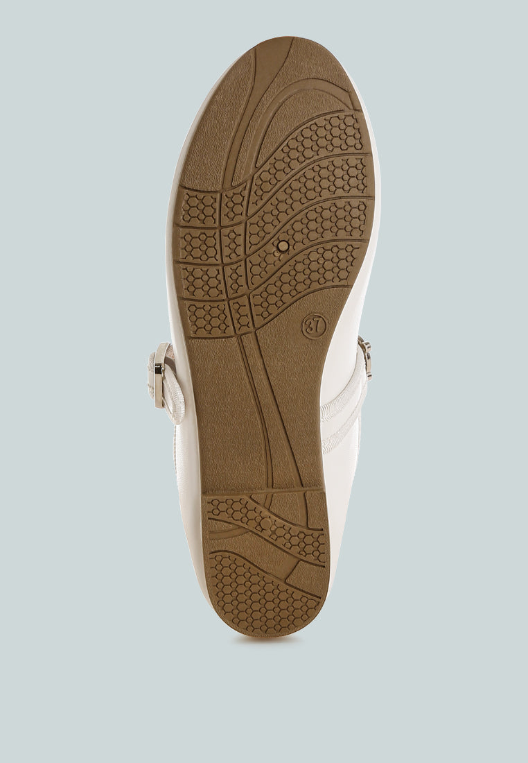Kavana Charms Embellished Flat Mary Janes-4