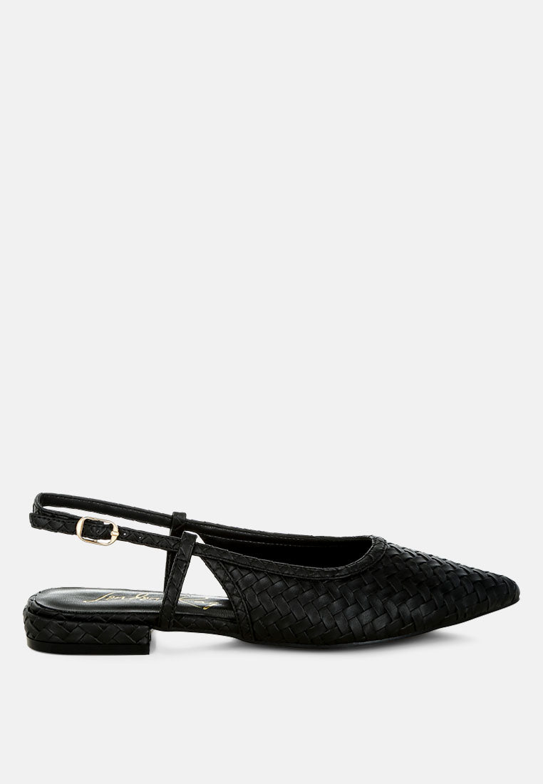 Kurina Woven Slingback Sandals-0