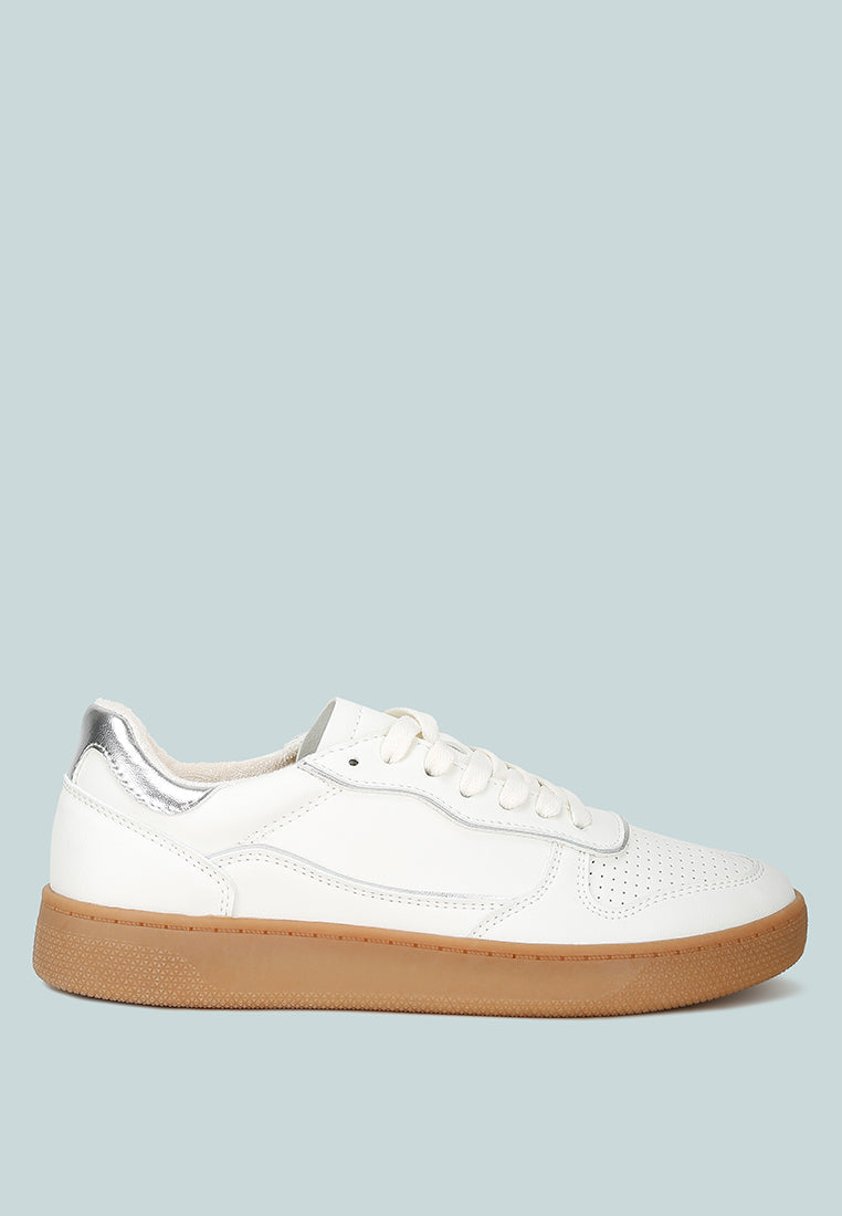 Kyniska Faux Leather Everyday Sneakers-5