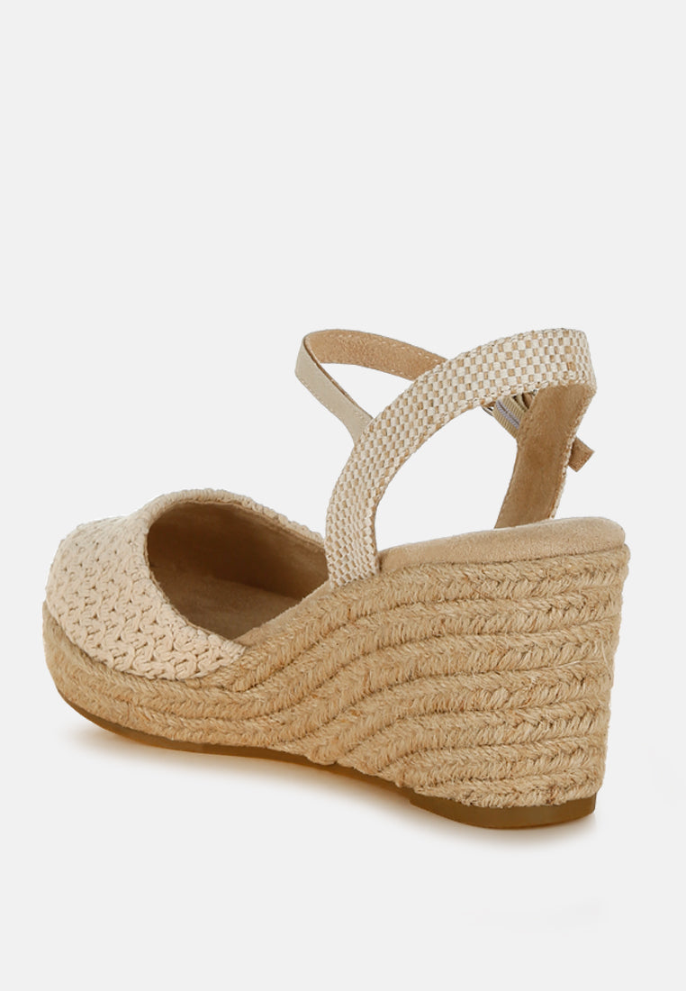 Lathan Raffia Espadrilles Sandals-2