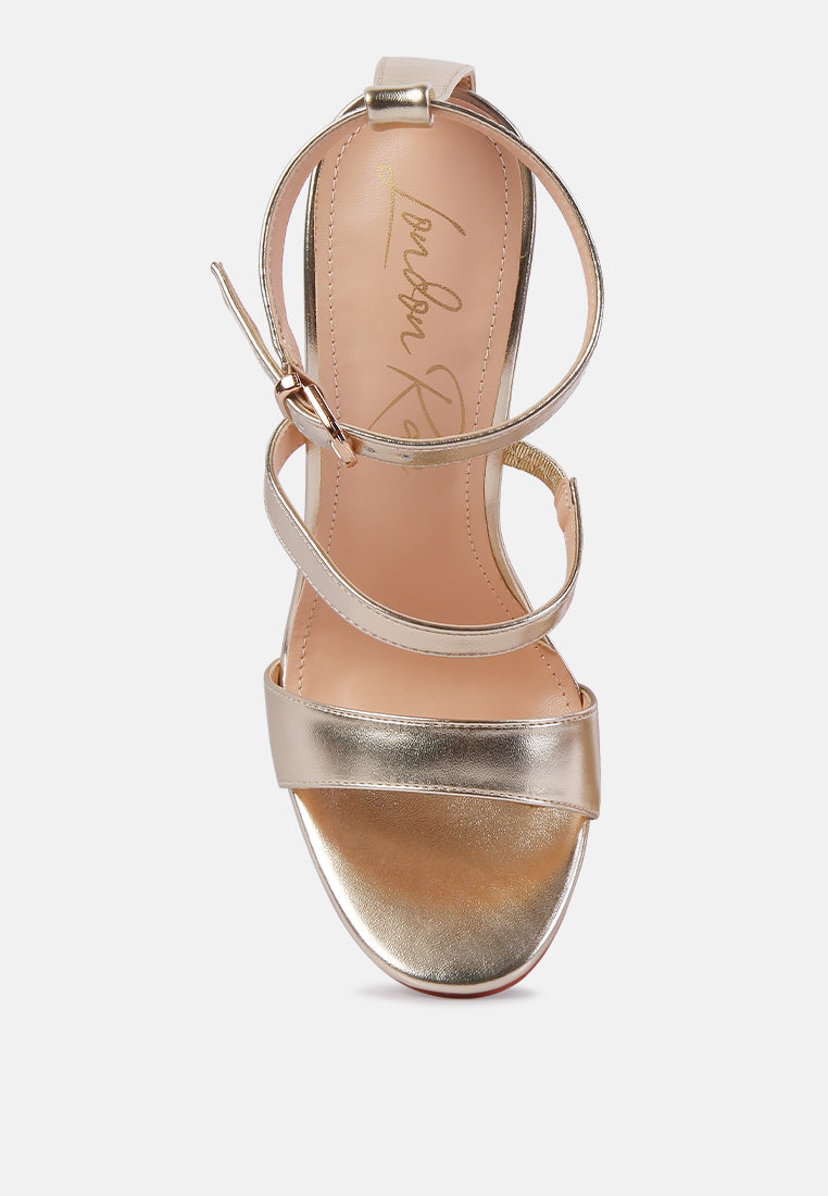 Lawsuit Rhinestone Ball Heel Satin Sandals-4