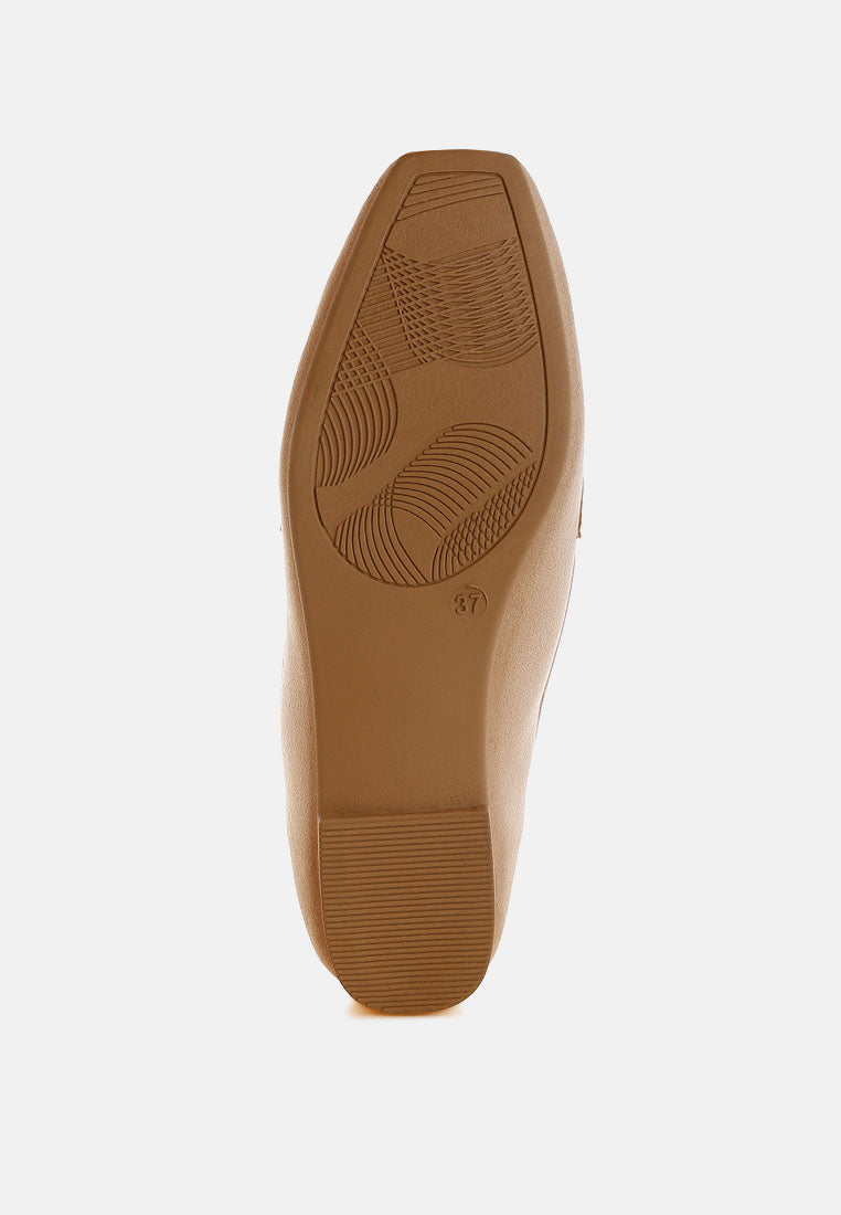 Lumina Penny Strap Studded Loafers-4