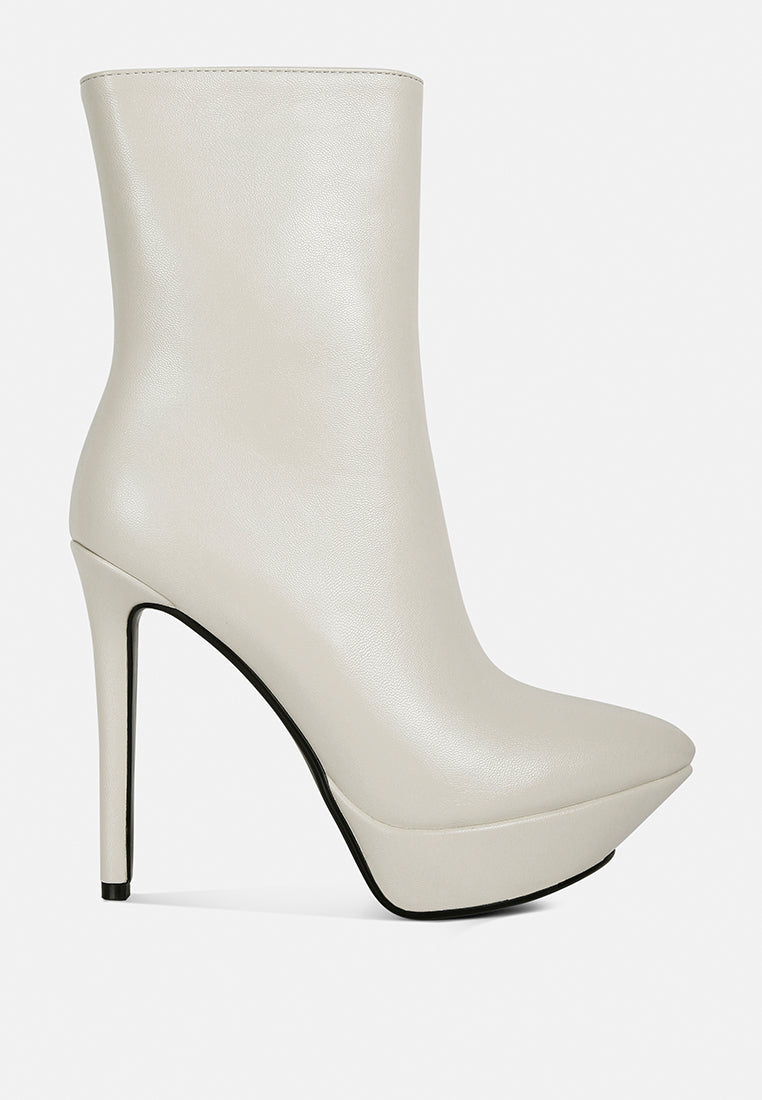 Magna Platform Heels Ankle Boot-6