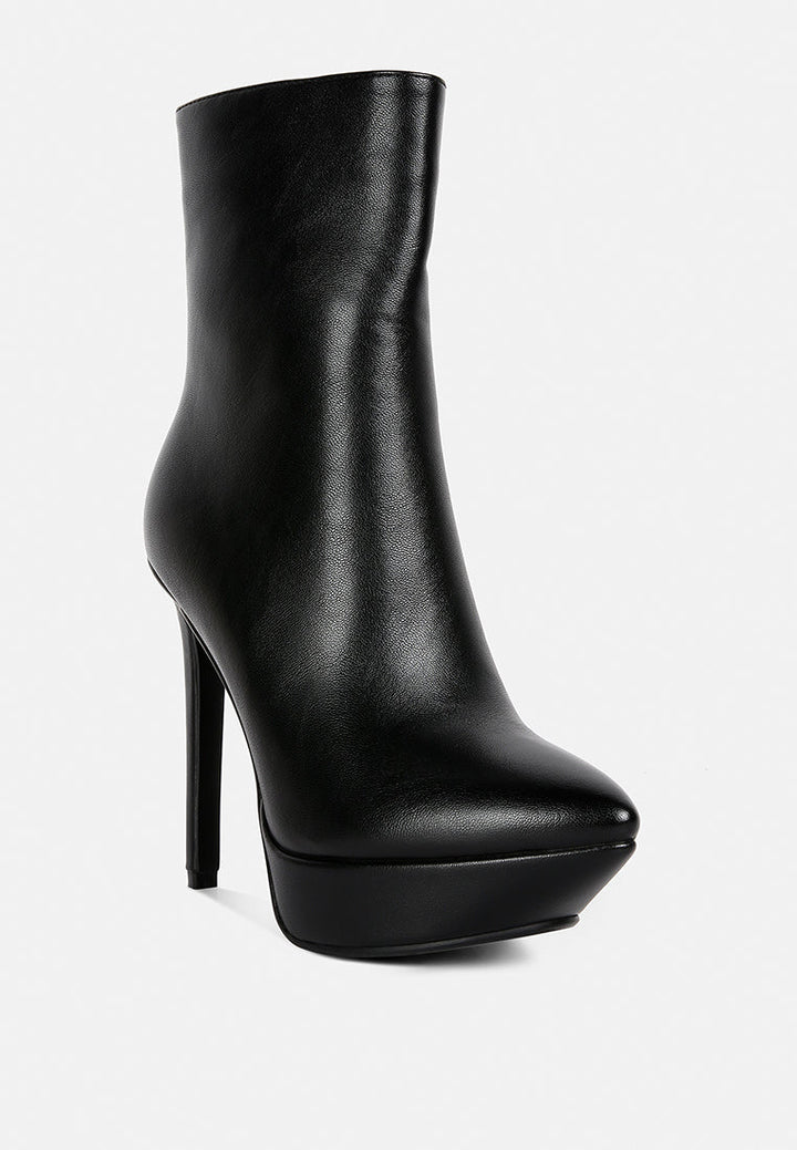 Magna Platform Heels Ankle Boot-1