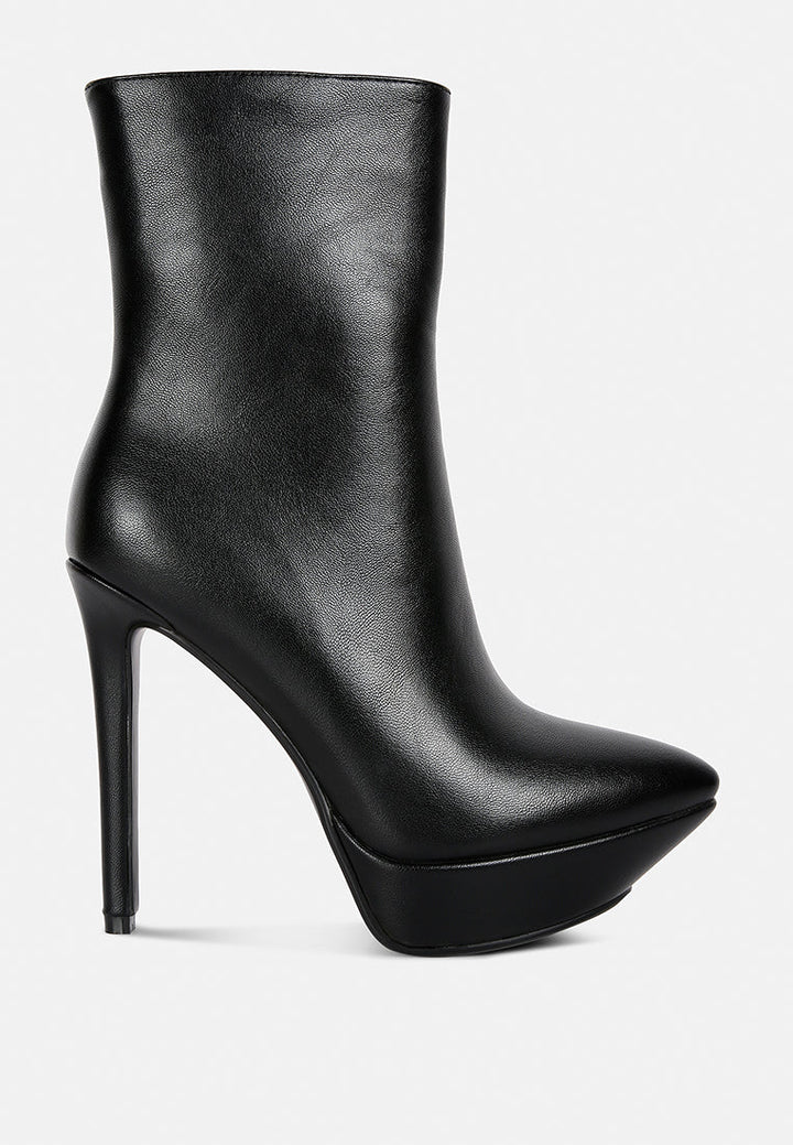 Magna Platform Heels Ankle Boot-0