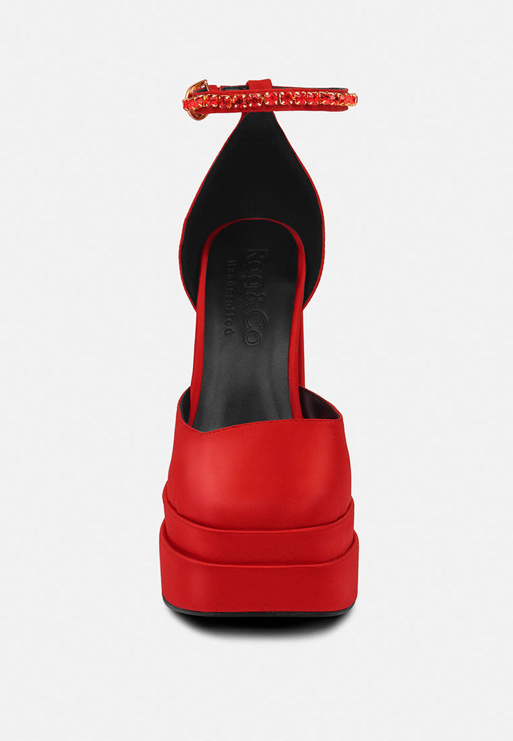 Martini Sky High Platform Sandals-3