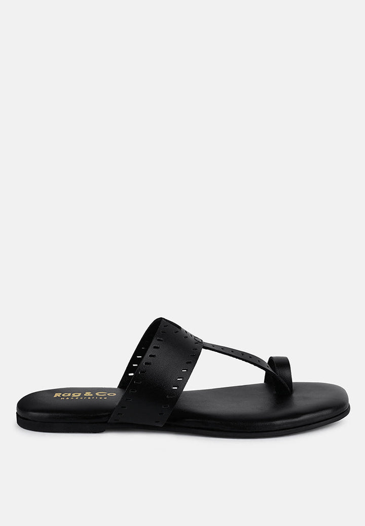 Mila Toe Ring Thong Slip Ons-0