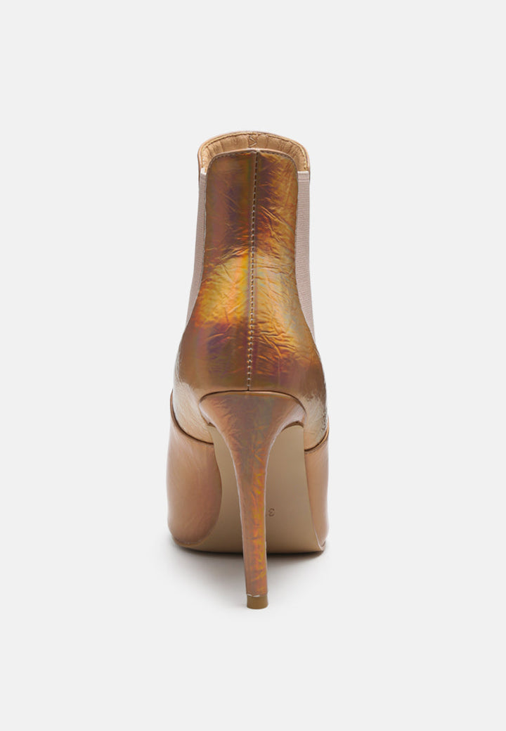 Molina High Heeled Chelsea Boot-4