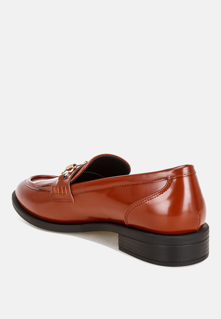 Marbin Fringed Penny Strap Loafers-3