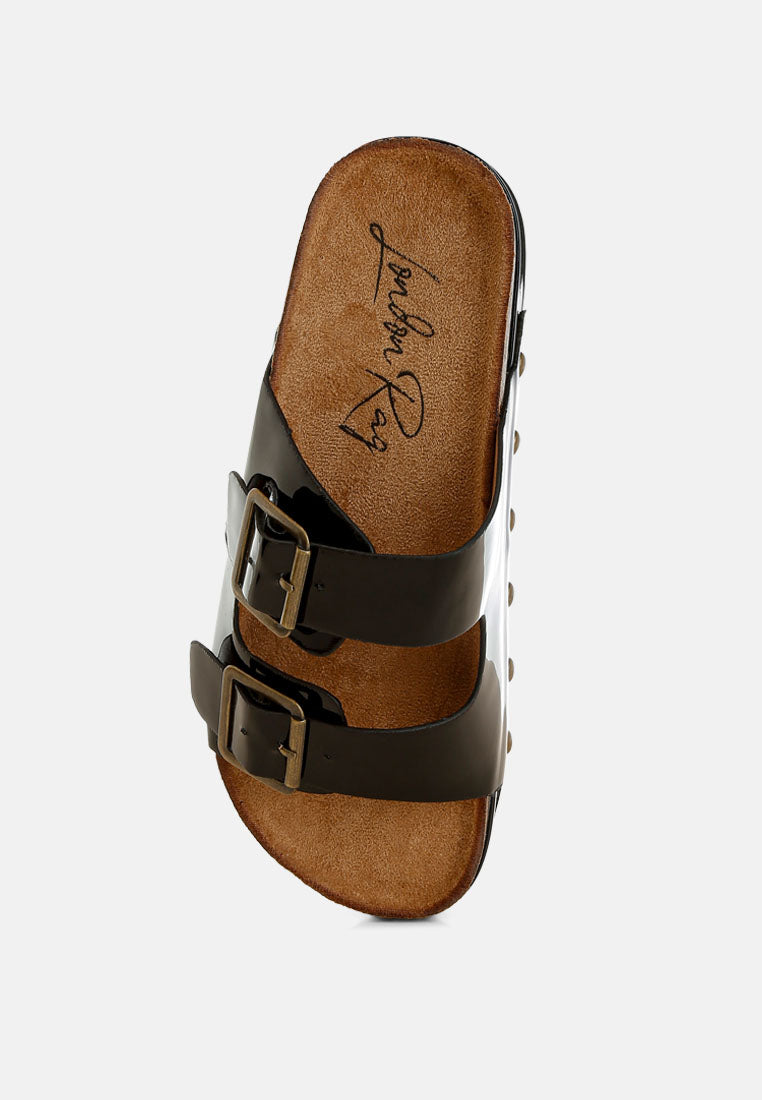 Merton Studded Flatform Slip Ons-4