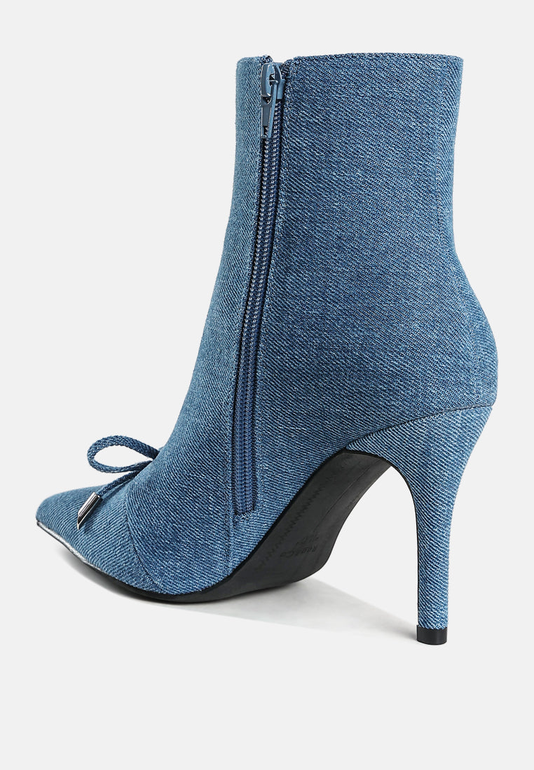 Milda Denim Stiletto Boots-2