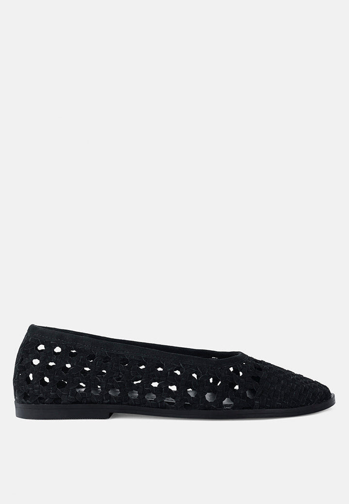 Miyako Suede Ballet Flats-2