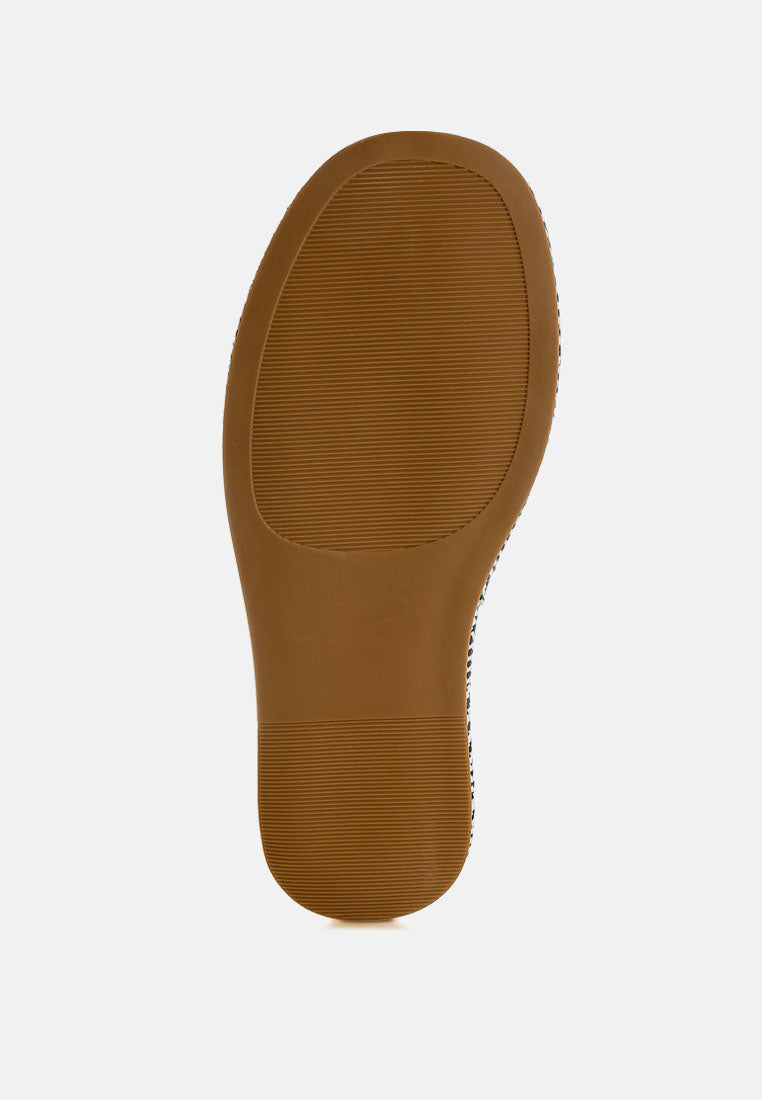 Modura Raffia Flatform Slip Ons-4