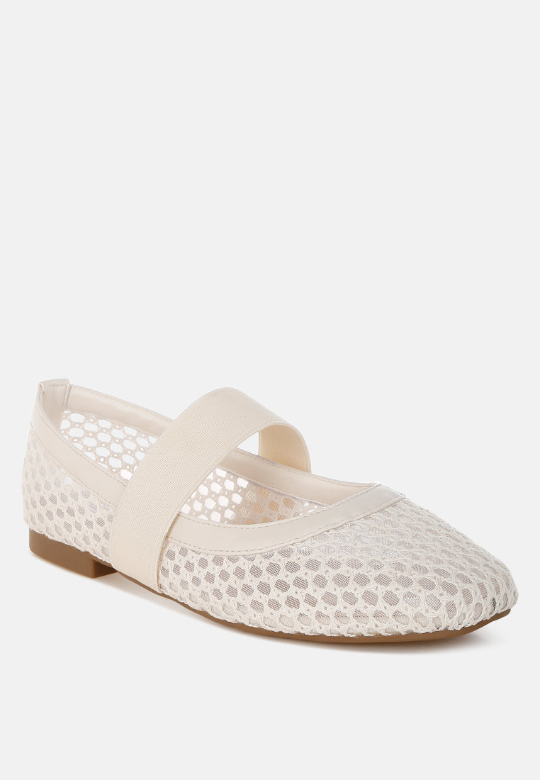 Nayela Mid-Foot Strap Ballerinas-1