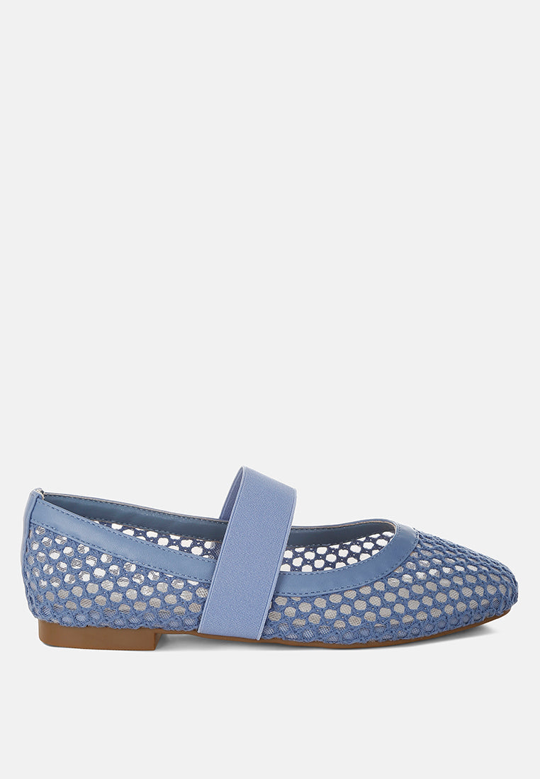 Nayela Mid-Foot Strap Ballerinas-5