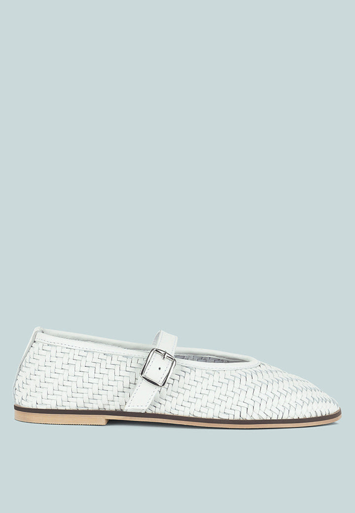 Nazuka Real Leather Mary Janes-0