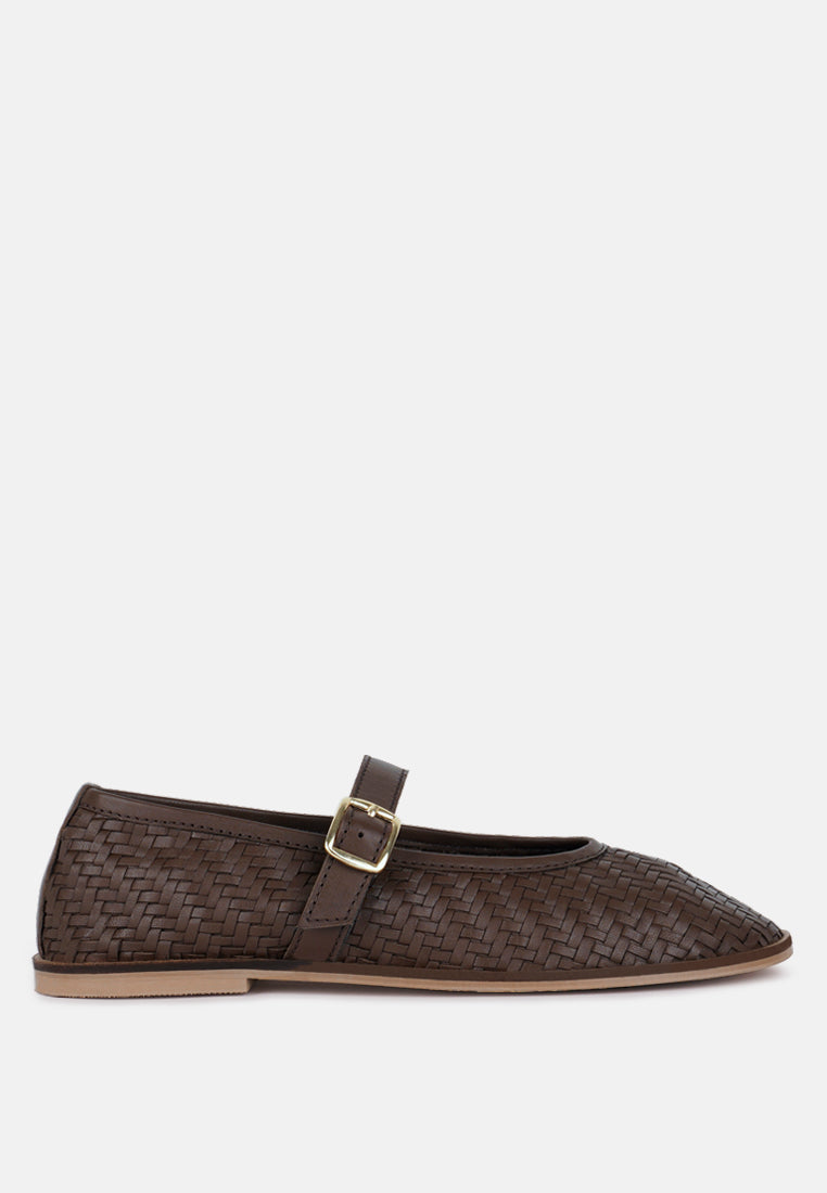 Nazuka Real Leather Mary Janes-5
