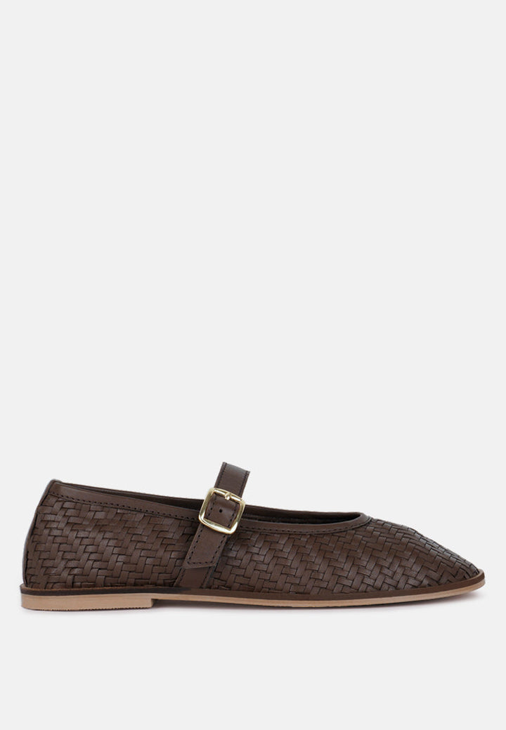 Nazuka Real Leather Mary Janes-5