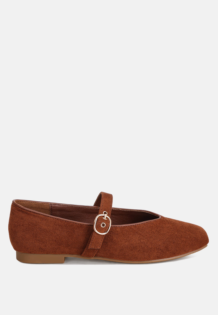 Ninily Mary Jane Flat Ballerinas-7