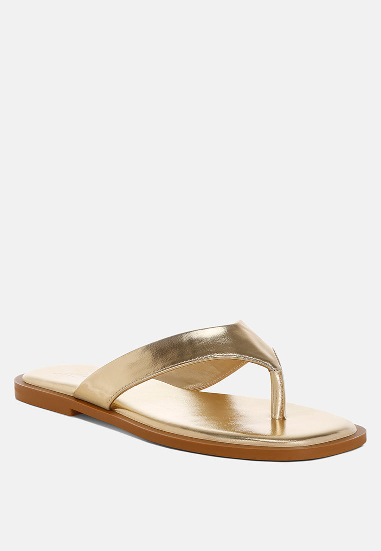 Nitty Square Toe Flats-2