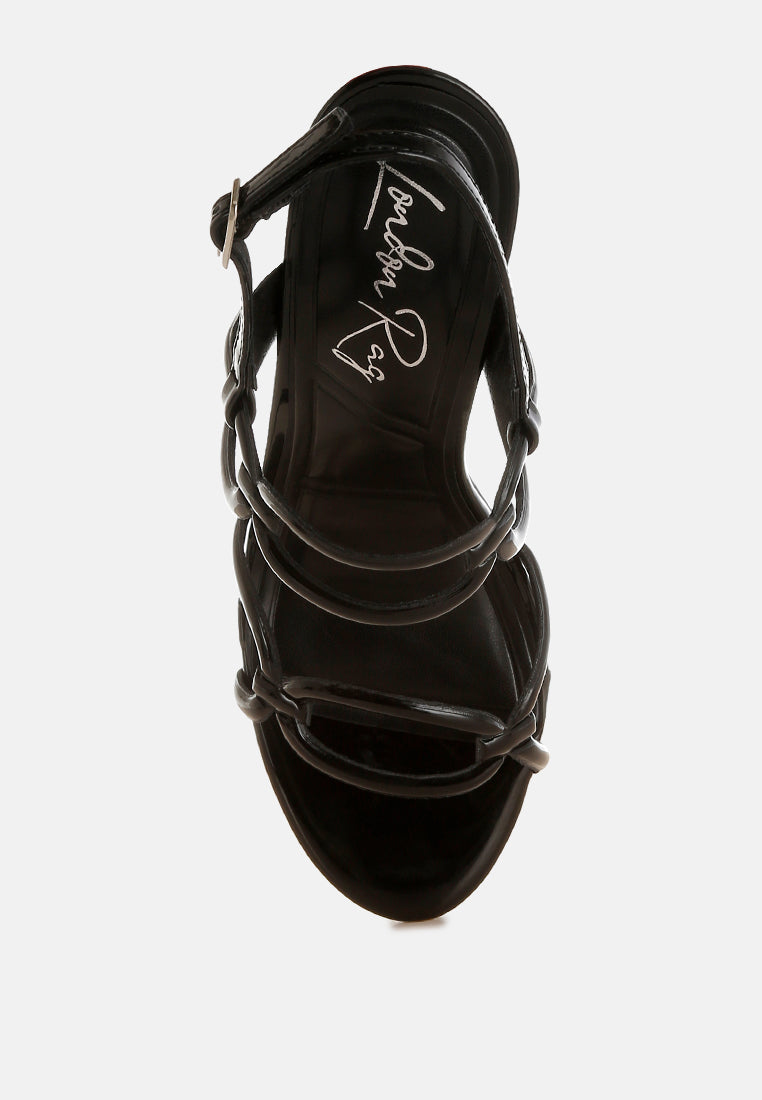 Nyjah Cut Out Chain Sandals-4