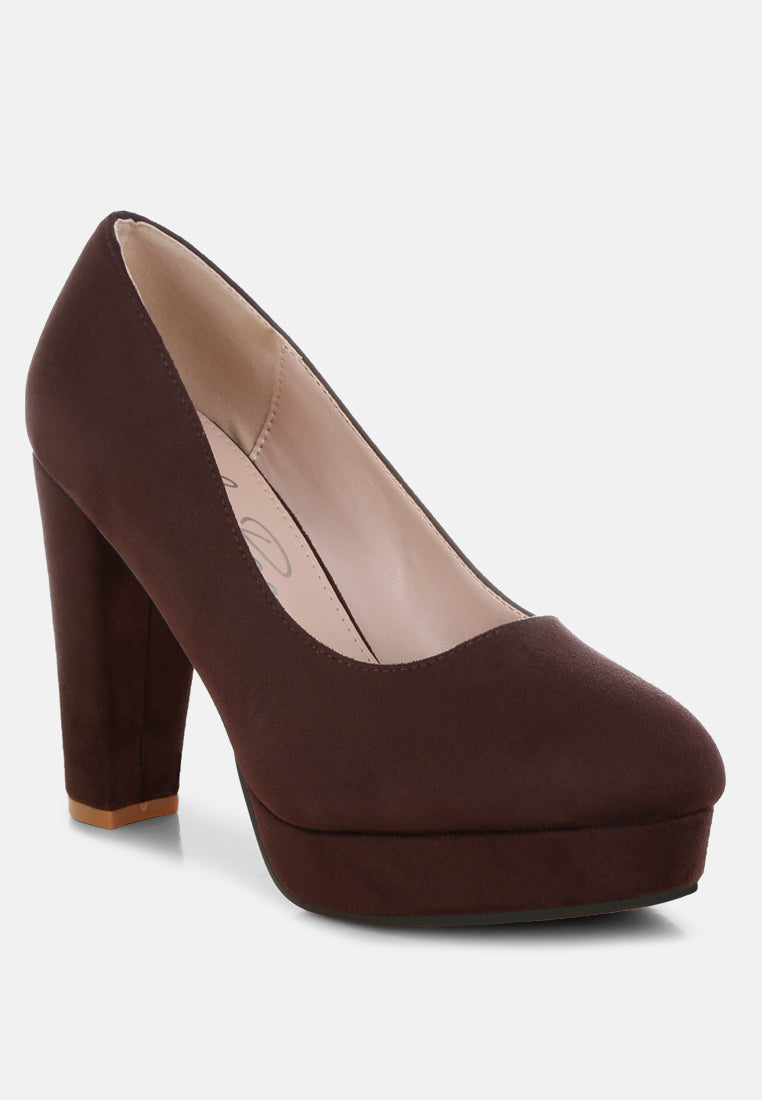 Olanta Block Heel Pumps-1