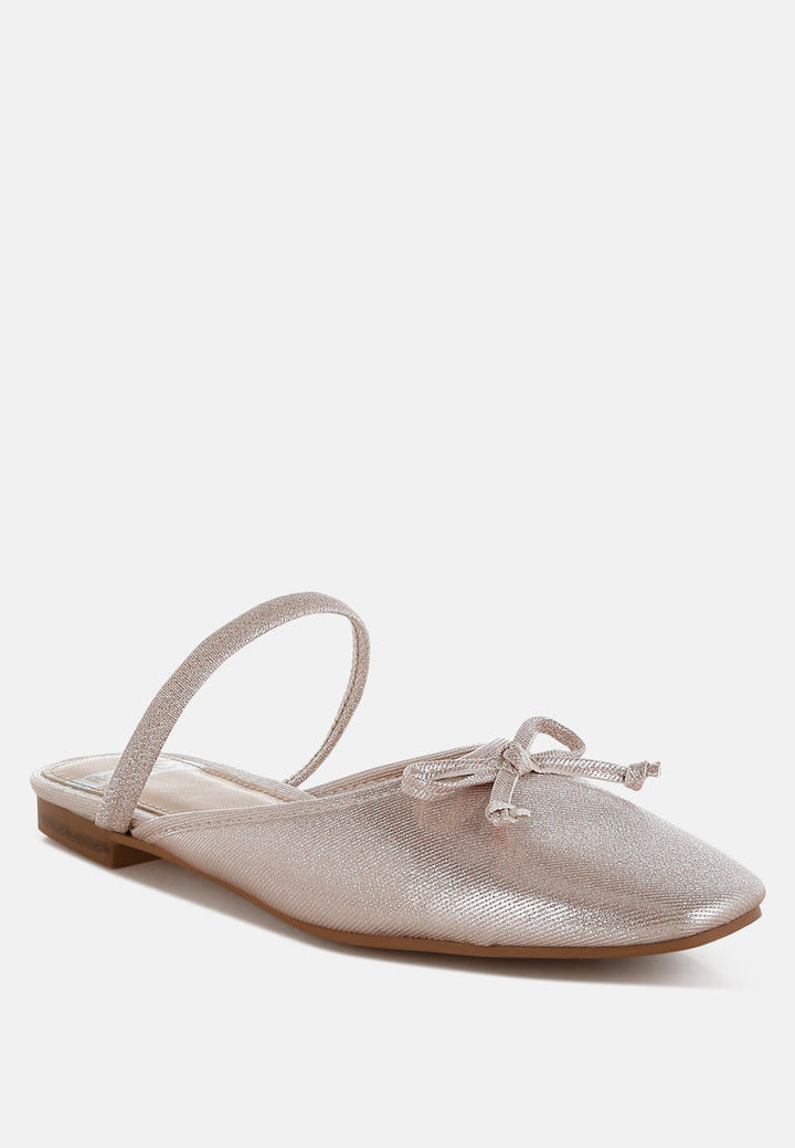 Opalia Glitter Ballet Mules-1