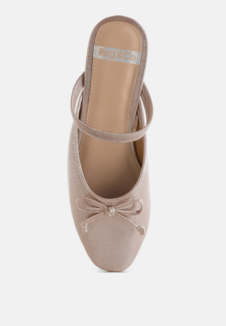 Opalia Glitter Ballet Mules-3