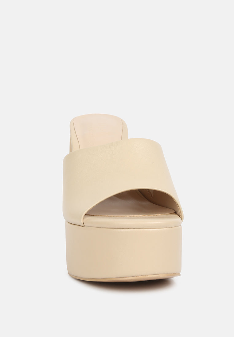 Shuri Open Toe High Block Heel Sandals-1