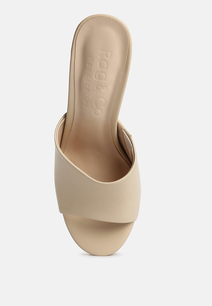 Shuri Open Toe High Block Heel Sandals-4