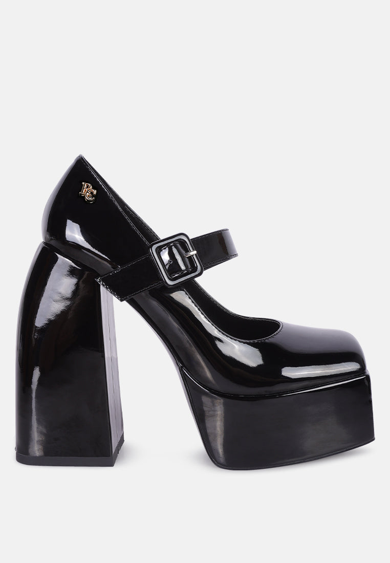 Pablo Statement High Platform Heel Mary Jane Sandals-6