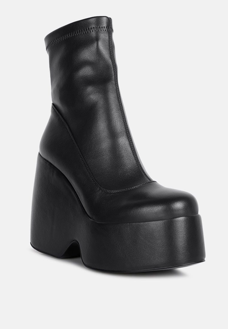 Purnell High Platform Ankle Boots-2