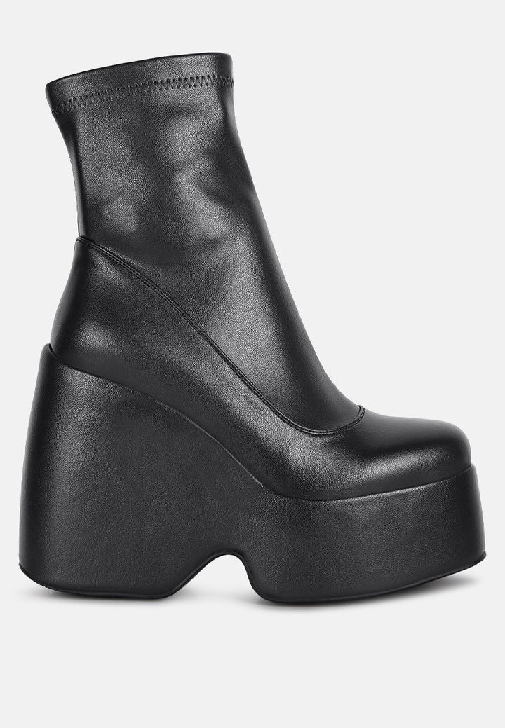 Purnell High Platform Ankle Boots-0