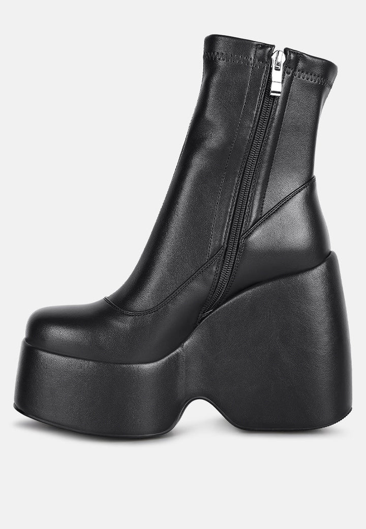 Purnell High Platform Ankle Boots-3