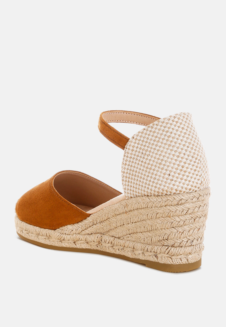 Rosene Microfiber Espadrilles Sandals-3