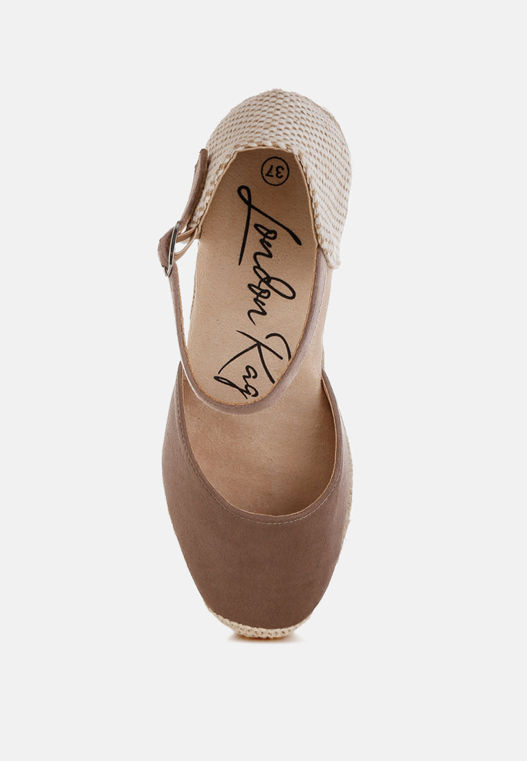 Paryor Microfiber Espadrilles Sandals-3