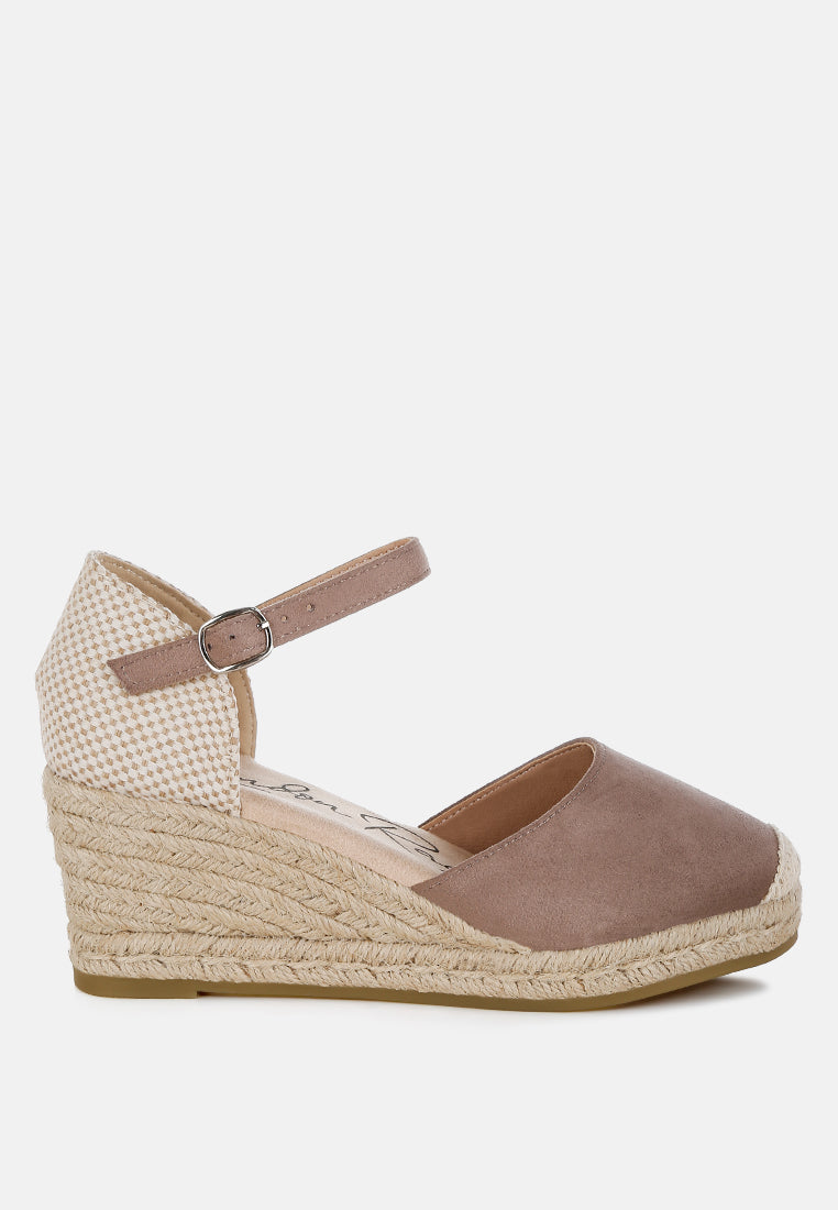 Paryor Microfiber Espadrilles Sandals-0