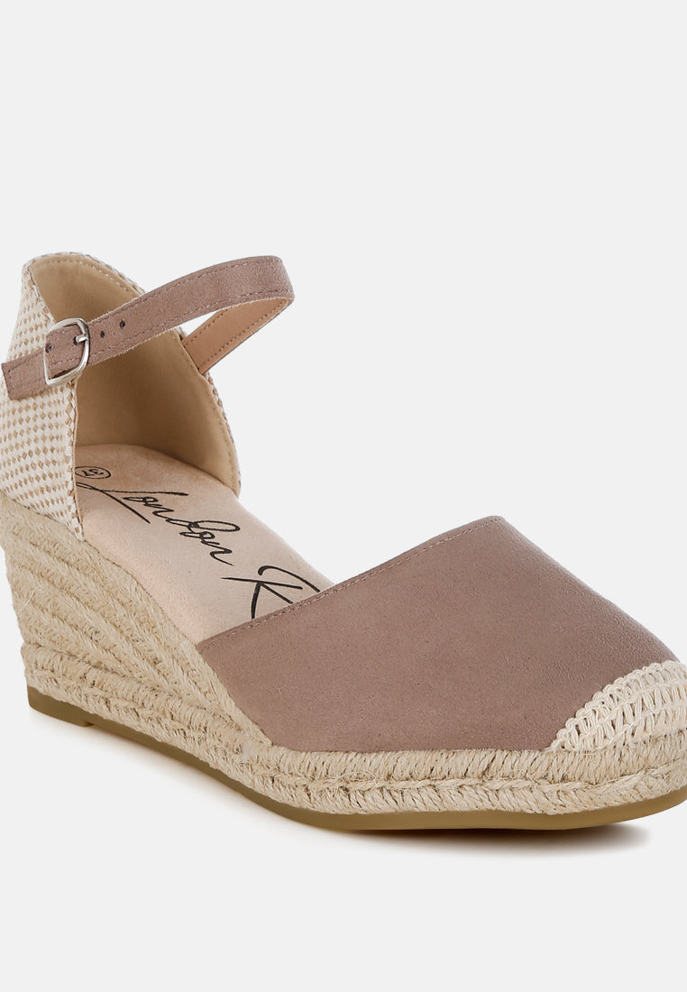 Paryor Microfiber Espadrilles Sandals-1